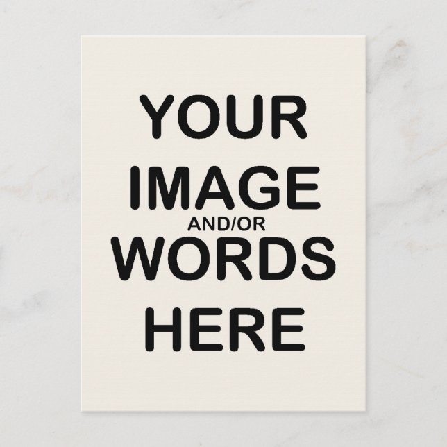 TUN SIE ES SELBST ~ Postcard / Danke, dass Sie Kar Postkarte (Vorderseite)