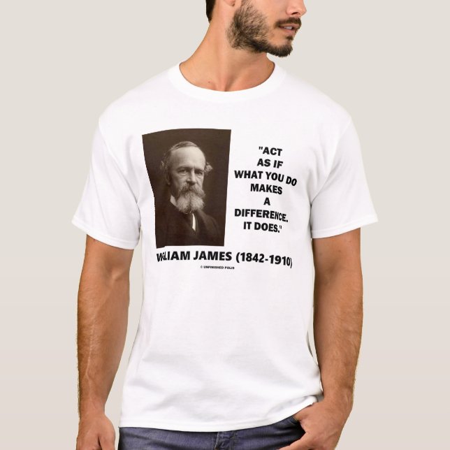 Tun Sie so, als ob das, was Sie tun, einen Untersc T-Shirt (Vorderseite)