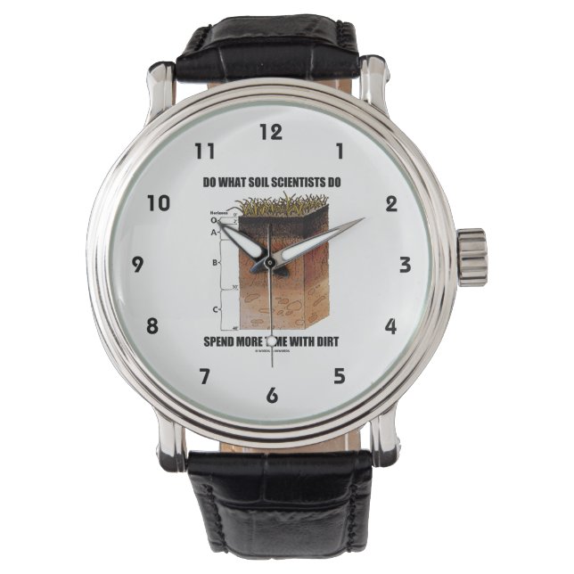 Tun Sie, was Bodenwissenschaftler tun, mehr Zeit v Armbanduhr (Vorderseite)
