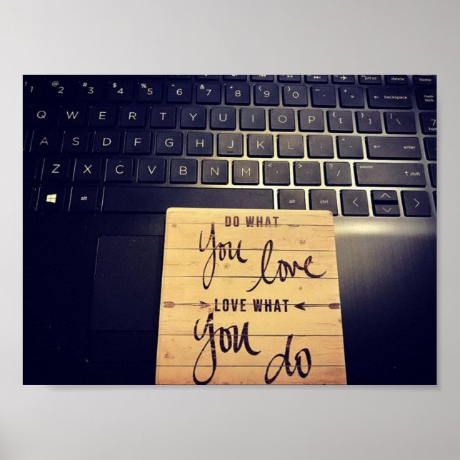 TUN SIE, WAS SIE LIEBE HABEN, POSTER ZU TUN (Vorne)