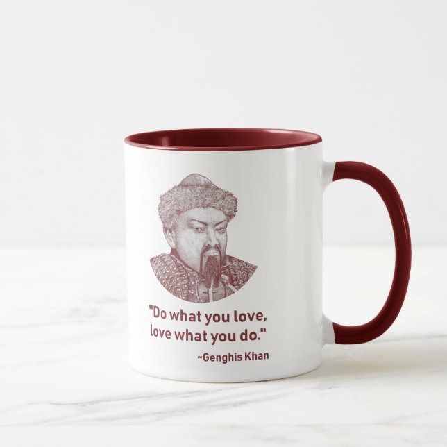 Tun Sie, was Sie Liebe... Tasse (Rechts)