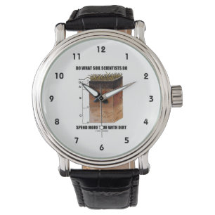 Tun Sie, welche Boden-Wissenschaftler mehr Armbanduhr