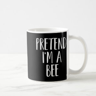 Tun wir so als ob ich eine Bienenfamilie bin Fraue Kaffeetasse