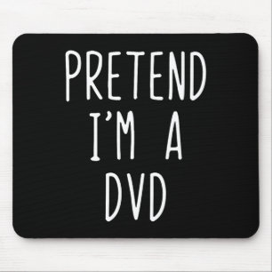 Tun wir so, als wäre ich ein DVD-Kostüm Halloween Mousepad