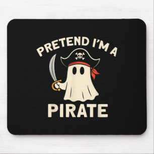 Tun wir so, als wäre ich ein lustiges Halloween-Ge Mousepad