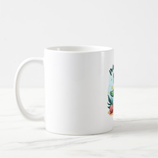 Tun wir so, als wäre ich eine Schildkröte Hallowee Kaffeetasse (Links)
