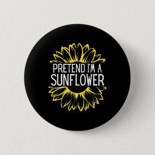 Tun wir so, als wäre ich eine Sonnenblume - einfac Button
