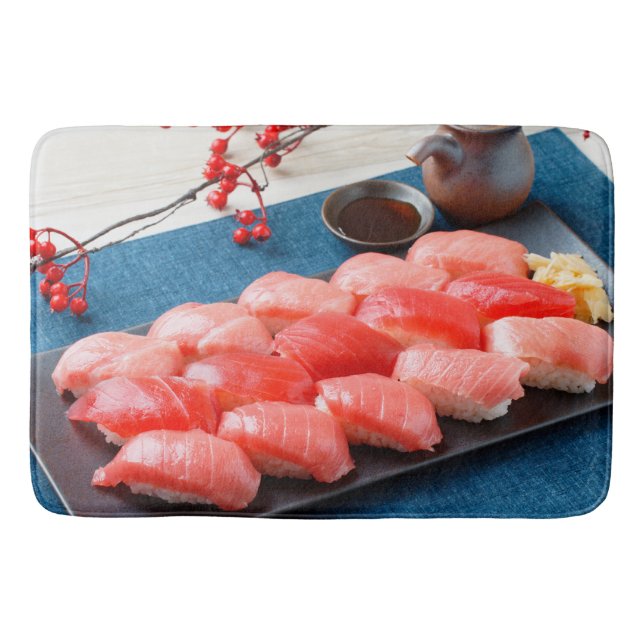 Tuna Celebration Bath Mat – SUSHIMI Collection Badematte (Vorderseite)