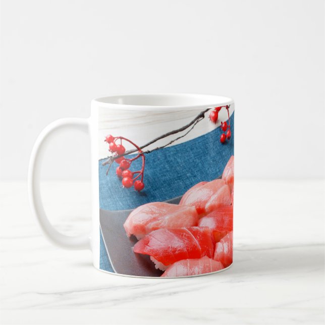 Tuna Feast – Japanese Sushi Harmony Mug Kaffeetasse (Links)