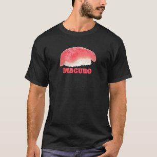 Tuna Sushi Food Graphic Maguro Nigiri für ein Japa T-Shirt