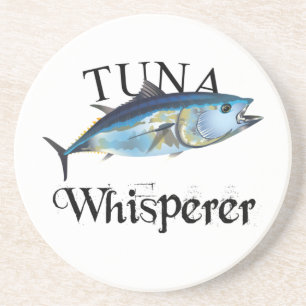 Tuna Whisperer Light Colored Getränkeuntersetzer