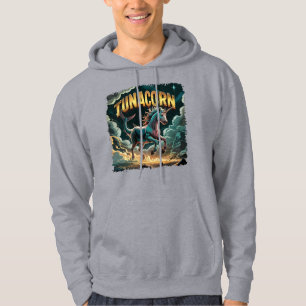 Tunacorn Illustration Combo Kreatur Funny Hoodie