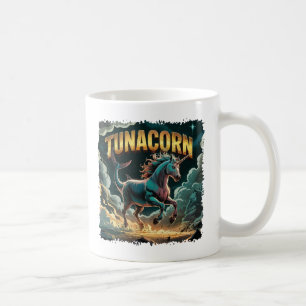 Tunacorn Illustration Combo Kreatur Funny Kaffeetasse