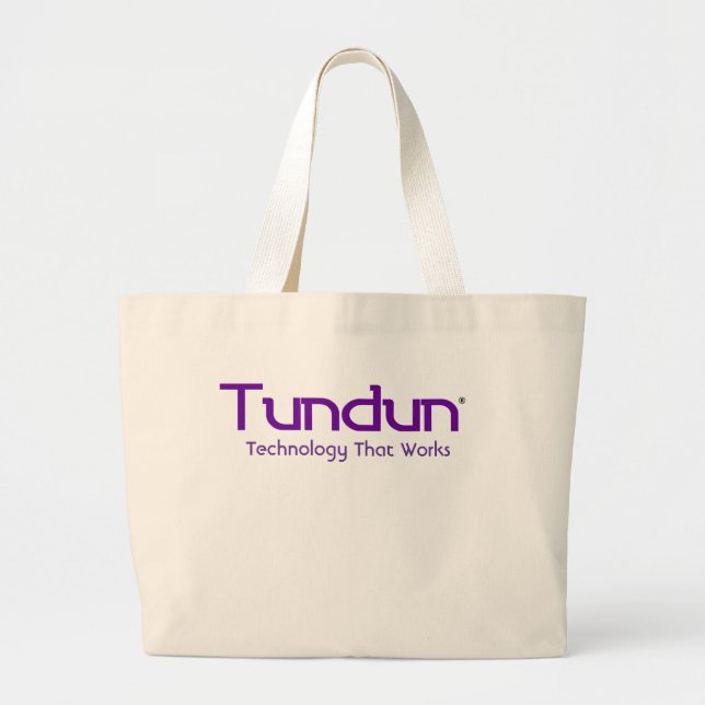 Tundun-Tasche Jumbo Stoffbeutel (Vorne)