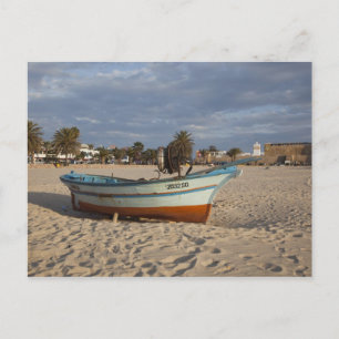 Tunesien, Cap Bon, Hammamet, Uferpromenade, Kasbah Postkarte