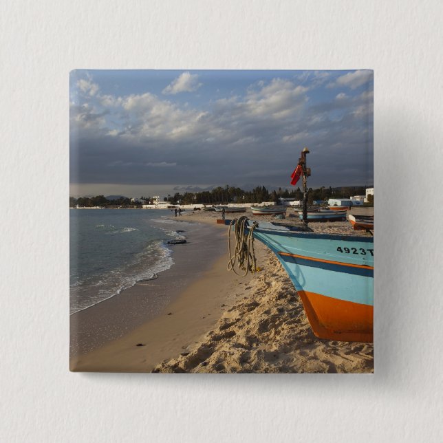 Tunesien, Cap Bon, Hammamet, Wasserfront, Button (Vorderseite)