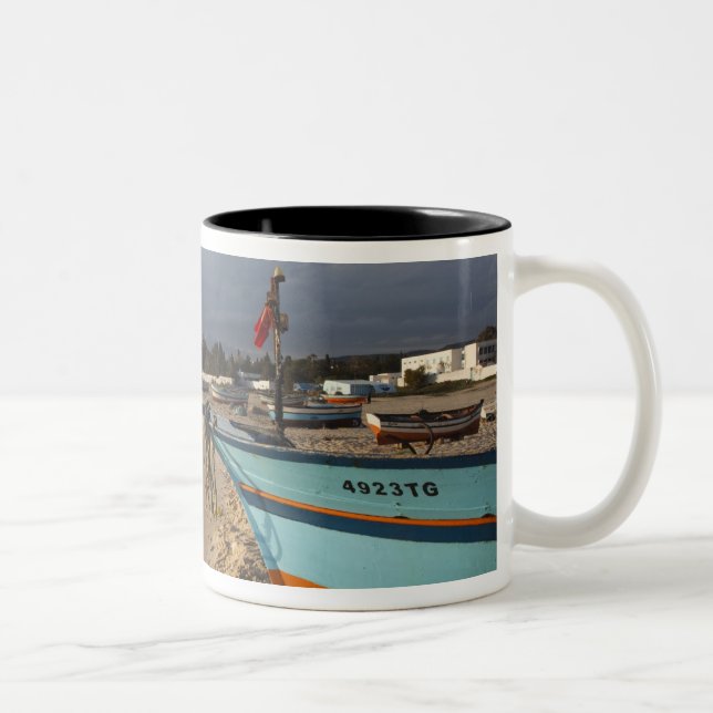 Tunesien, Cap Bon, Hammamet, Wasserfront, Zweifarbige Tasse (Rechts)