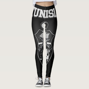 Tunesien-Emblem Leggings