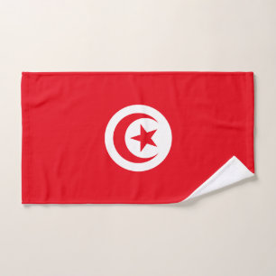 Tunesien-Flagge Badhandtuch Set