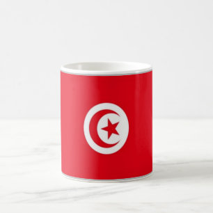 Tunesien - Flagge - Kaffeetasse