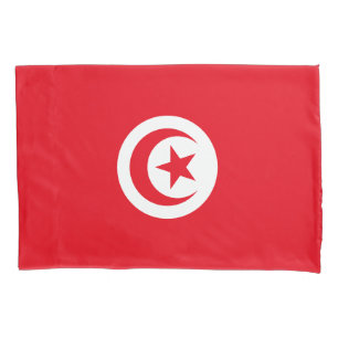 Tunesien-Flagge Kissenbezug