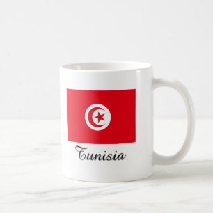 Tunesien-Flaggen-Entwurf Kaffeetasse