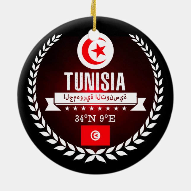 Tunesien Keramikornament (Hinten)