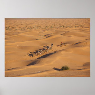Tunesien, Ksour-Gebiet, Ksar Ghilane, Grand Erg 4 Poster