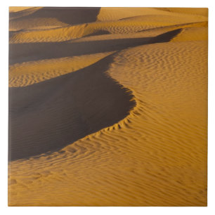 Tunesien, Ksour-Gebiet, Ksar Ghilane, Grand Erg Fliese