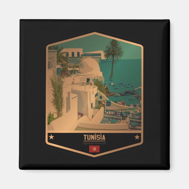 Tunesien Magnet (Vorne)