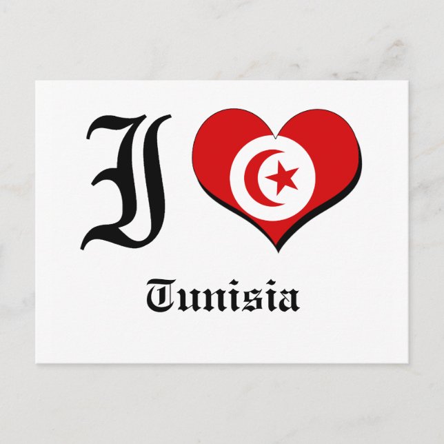 Tunesien Postkarte (Vorderseite)