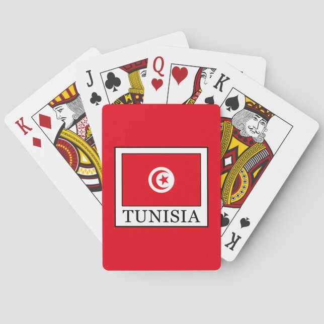 Tunesien Spielkarten (Rückseite)