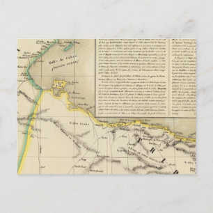 Tunesien und Libyen Postkarte