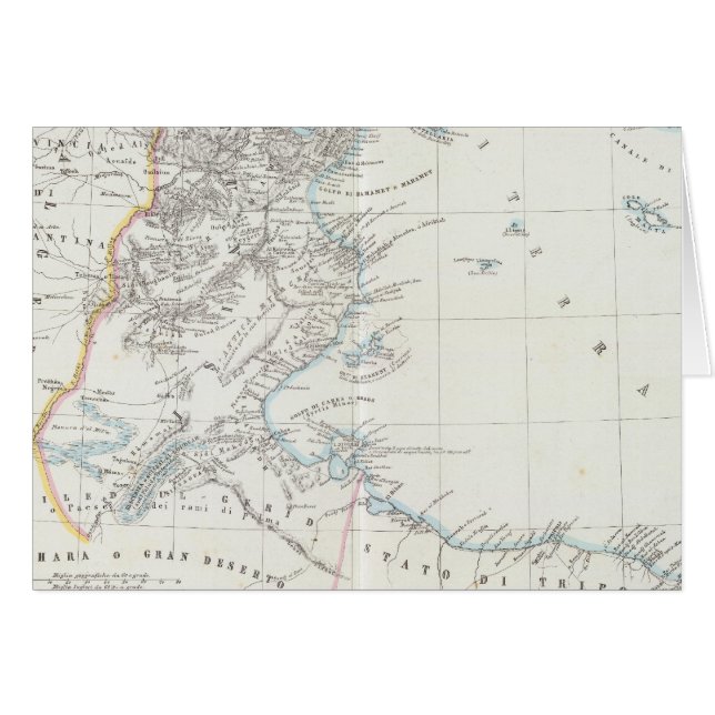 Tunesien und Lybien (Vorderseite (Horizontal))