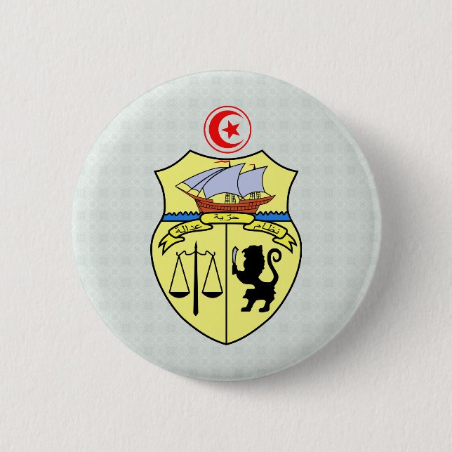 Tunesien-Wappen Detail Button (Vorderseite)