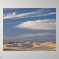 Tunesien, Wüste Sahara, Douz, großer Düne, Dämmeru
