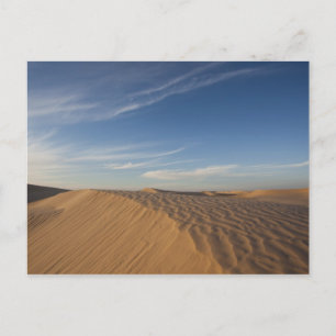 Tunesien, Wüste Sahara, Douz, Großer Düne, Dämmeru Postkarte