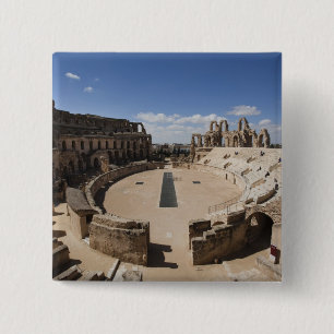 Tunesien, Zentrale tunesische Küste, El Jem, Roman Button