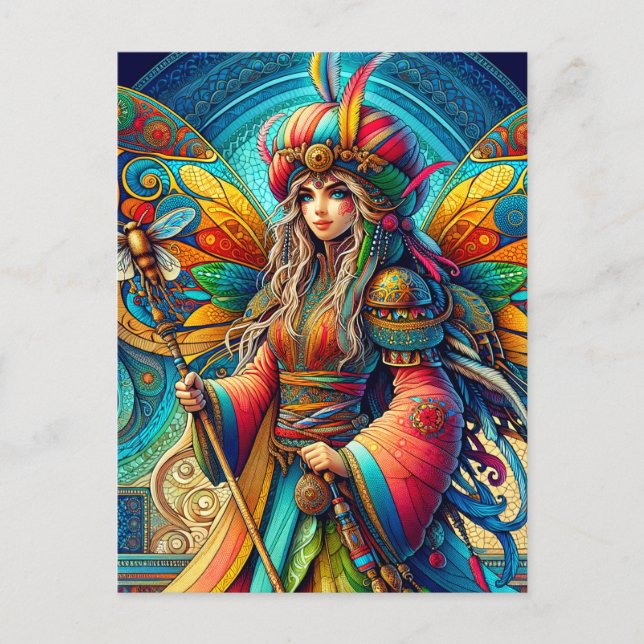 tunesische Fairy Postkarte (Vorderseite)