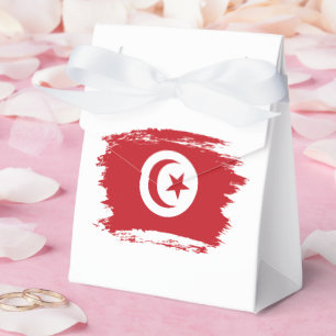 Tunesische Flagge Geschenkschachtel