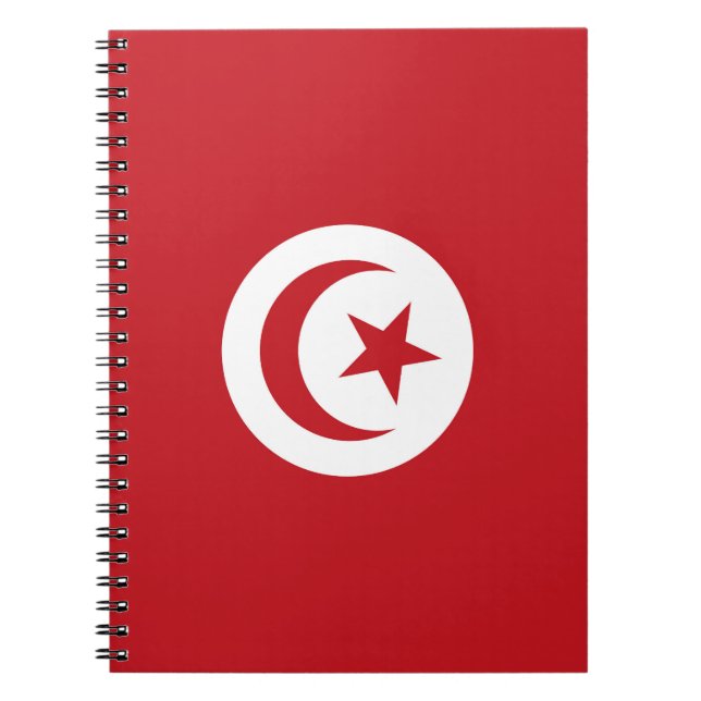 Tunesische Flagge Notizblock (Vorderseite)