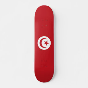 Tunesische Flagge Skateboard