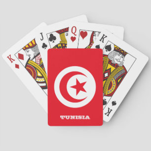 Tunesische Flaggenspiele, Tunesien Spielkarten