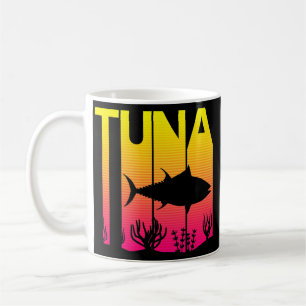 Tunfisch-Retro Kaffeetasse