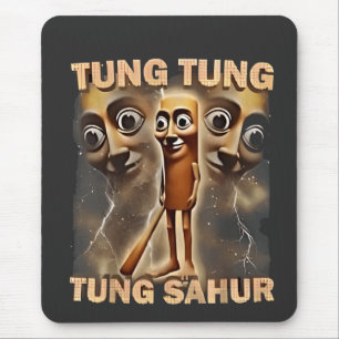 Tung tung sahur Brainrot Meme Mousepad