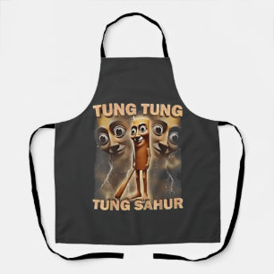 Tung tung sahur Brainrot Meme Schürze