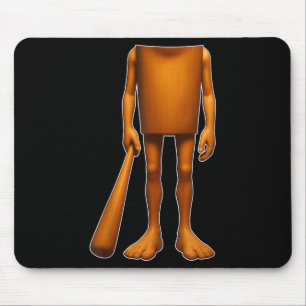 Tung Tung Sahur Funny Italian Brainrot Halloween C Mousepad