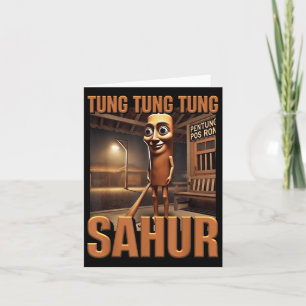 Tung Tung Tung Sahur Ai Monster Italienisches Brai Karte