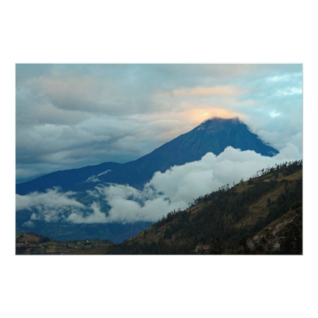 Tungurahua, Ecuador Fotodruck (Vorne)