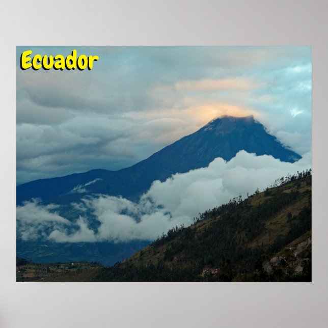 Tungurahua, Ecuador Poster (Vorne)